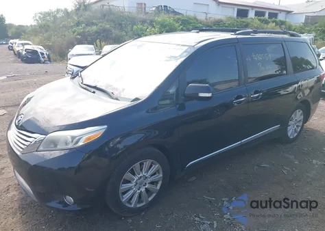 2015 Toyota Sienna Limited Premium 7 Passenger из США, поврежденный, VIN 5TDDK3DC9FS097836